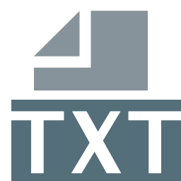 generic file icon for txt files
