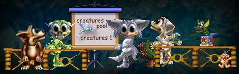 Creatures-Pool | Creatures 1