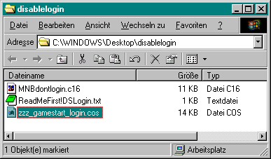 DS Login Disable V2.0